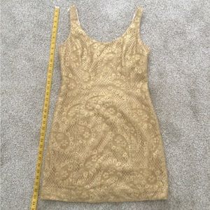 Lilly Pulitzer Gold Sleeveless Dress